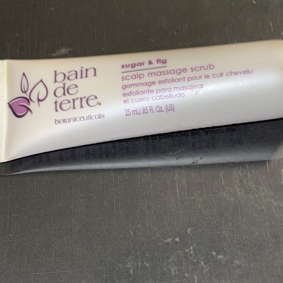 Bain De Terre Sugar & Fig Scalp Massage Scrub .85 oz each 2 pack - Picture 2 of 5